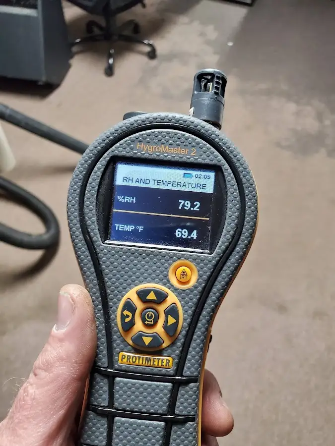 Moisture meter humidity assessment for Fire & Smoke Damage Restoration in Natchez